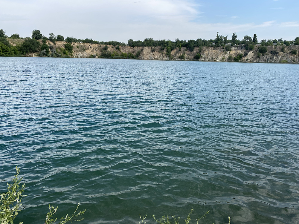 Озеро в Новониколаевке Днепр