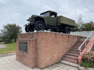 monument to military drivers petrikovka