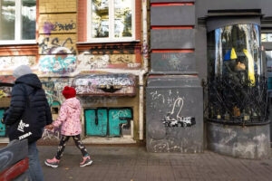 Banksy in Kyiv Ukraine