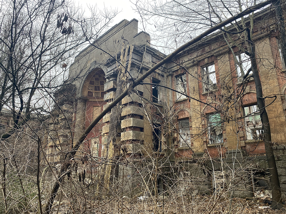 abandoned hospital Dnipro