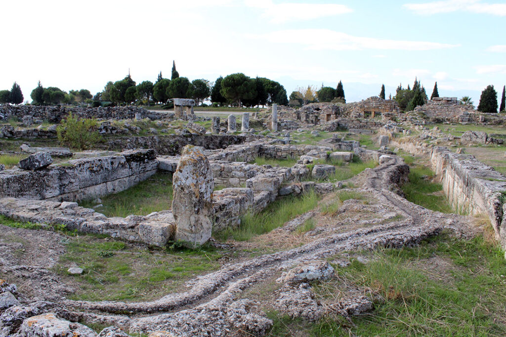 Residential neighborhoods in Hierapolis