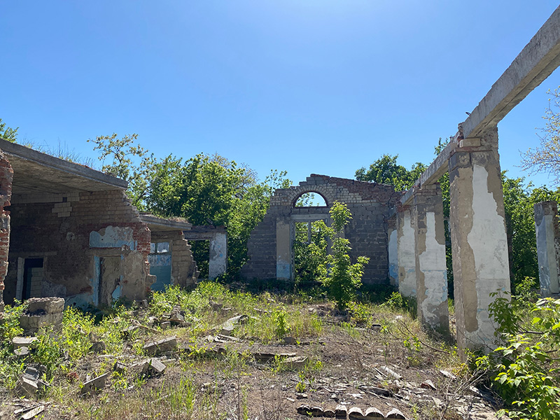 заброшенный лагерь Энергетик, с. Любимовка