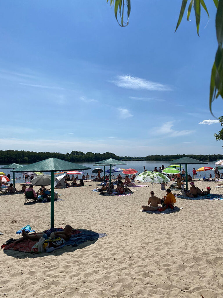 Ozerische resort near the Dnipro city