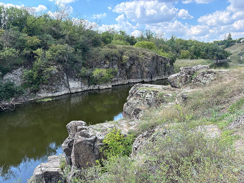 Tyasmyn Canyon in Kamenka